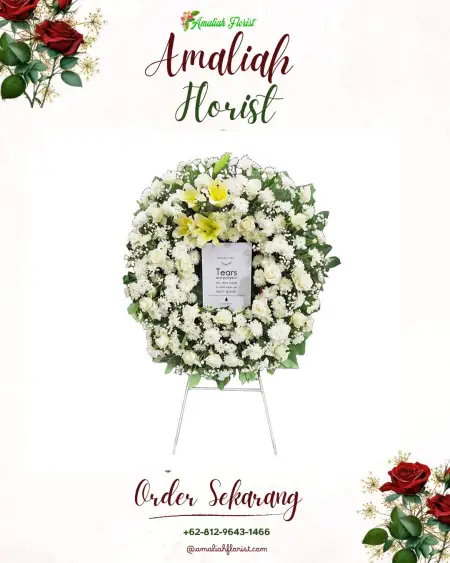 Krans Bunga Duka Pisang